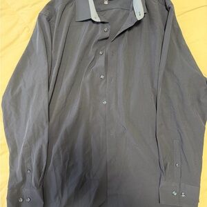 Elegant Charcoal Dress Shirt